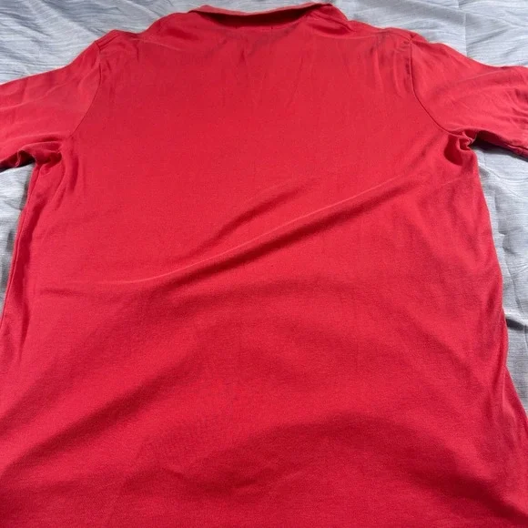 Ralph Lauren polo short Sleeve Pinkish/Red Large Men's - Picture 3 of 7